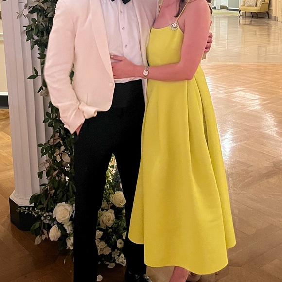 Sachin & Babi Audra Dress - Chartreuse - Picture 15 of 15